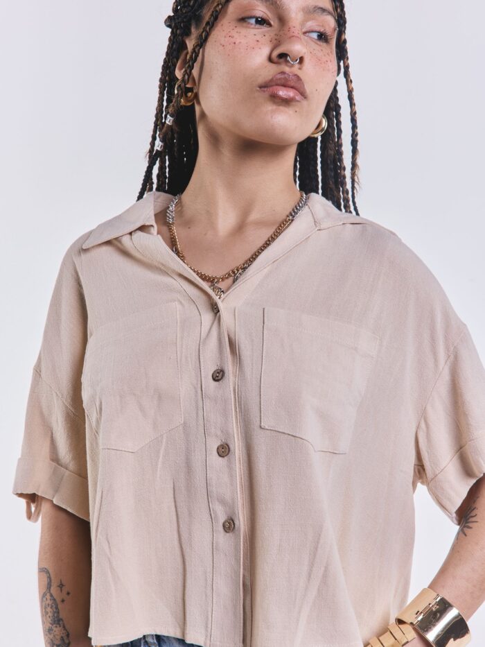 Camisa Pacha Beige