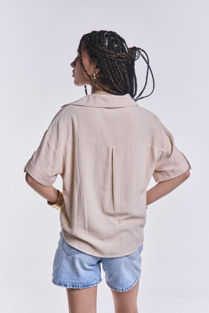 Camisa Pacha Beige - Imagen 4