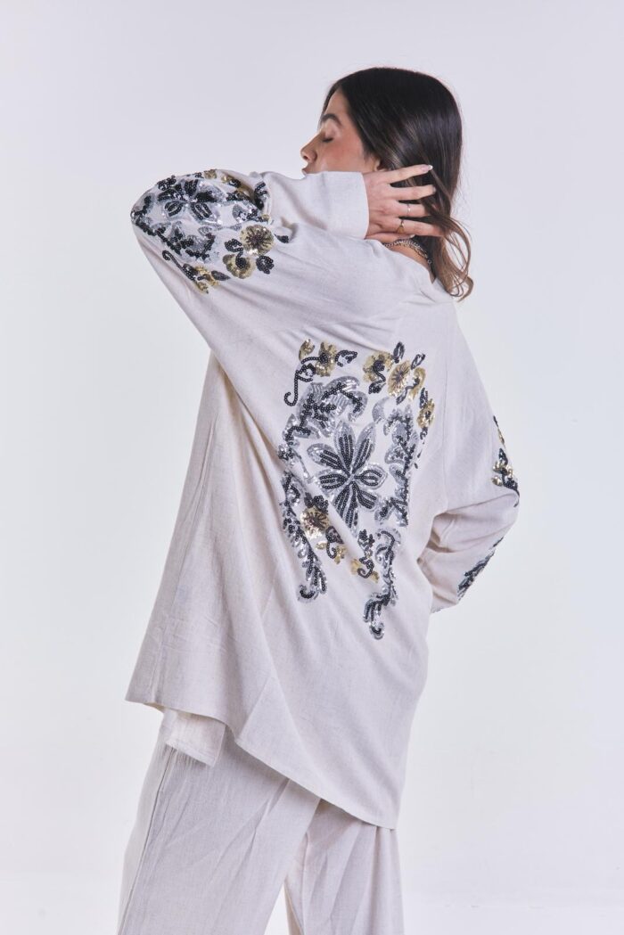 Kimono Vivir Beige - Imagen 2