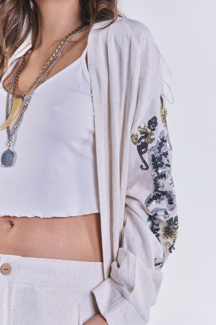 Kimono Vivir Beige - Imagen 4
