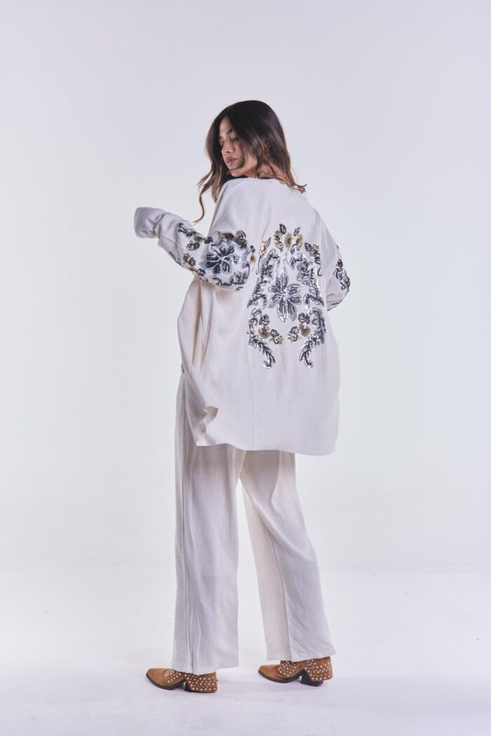 Kimono Vivir Beige - Imagen 7