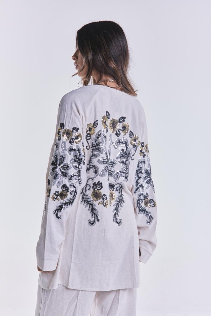 Kimono Vivir Beige - Imagen 3