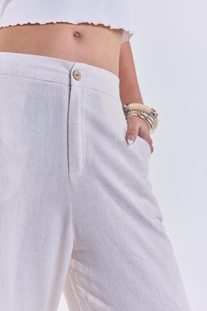 Pantalon Vivir Beige - Imagen 3