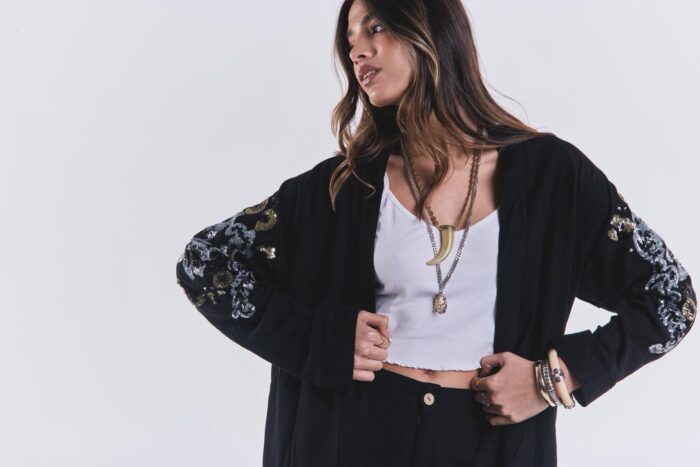 Kimono Vivir Negro