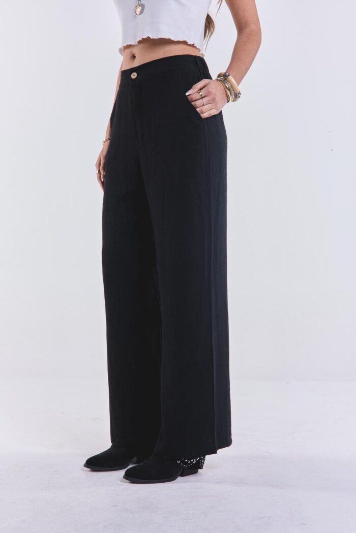 Pantalon Vivir Negro - Imagen 3