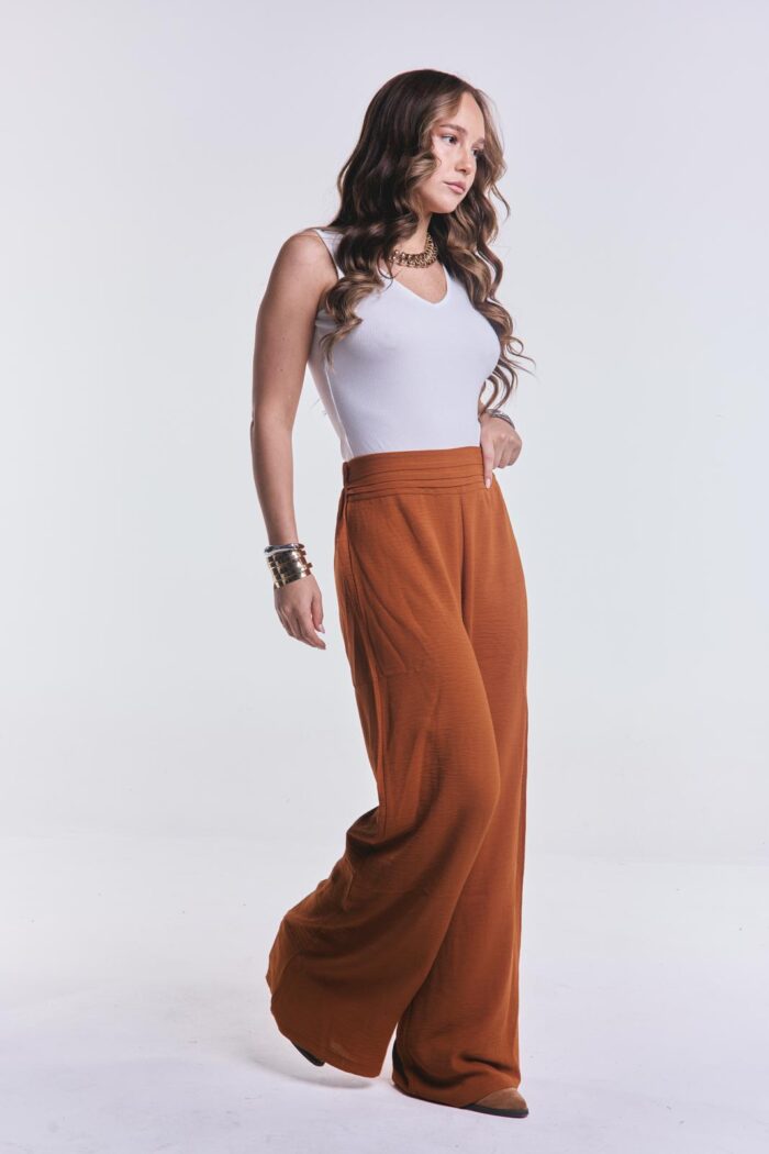 Pantalon Volver Camel - Imagen 3