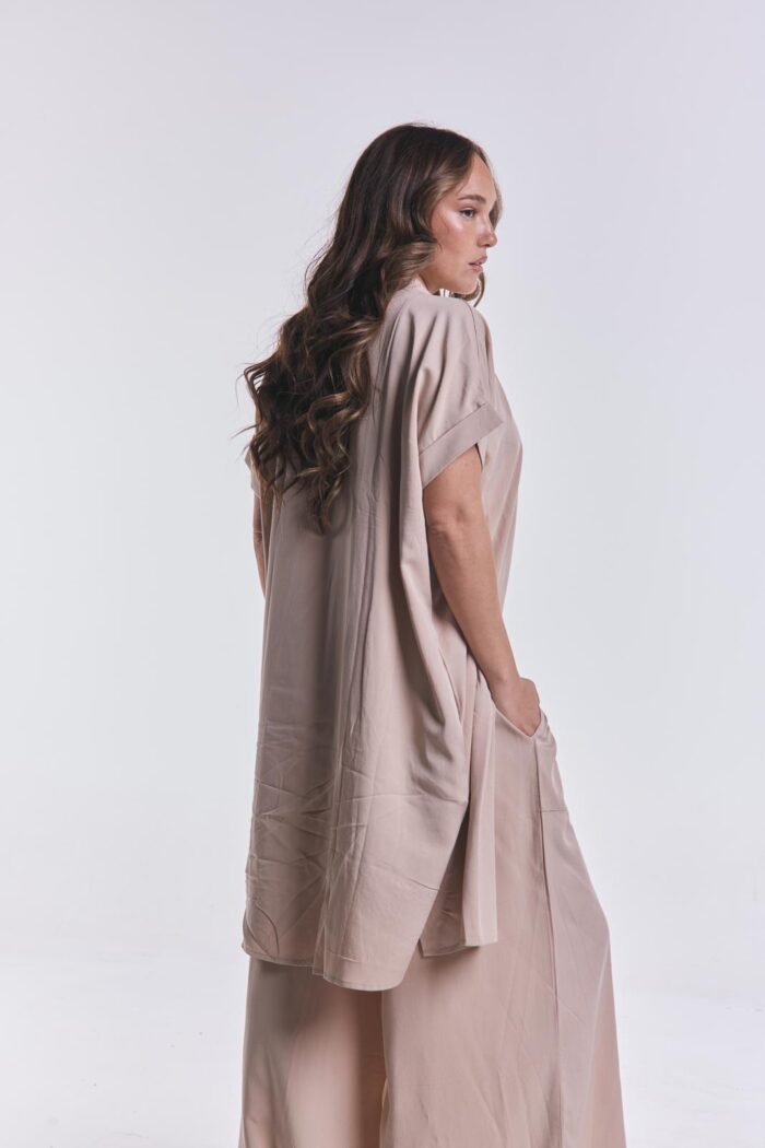 Camisola Tencel Beige - Imagen 5