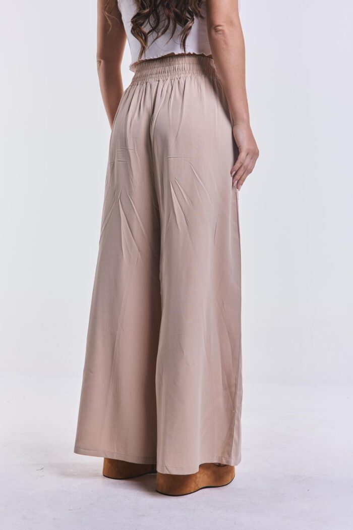 Pantalon Tencel Beige - Imagen 4