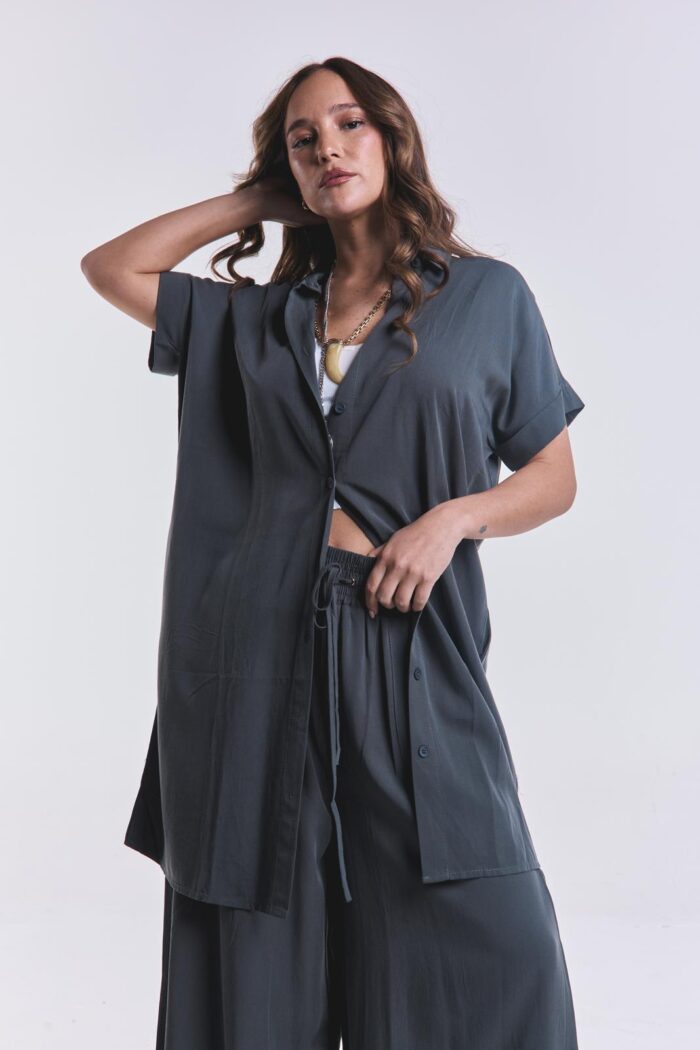 Camisola Tencel Verde - Imagen 5