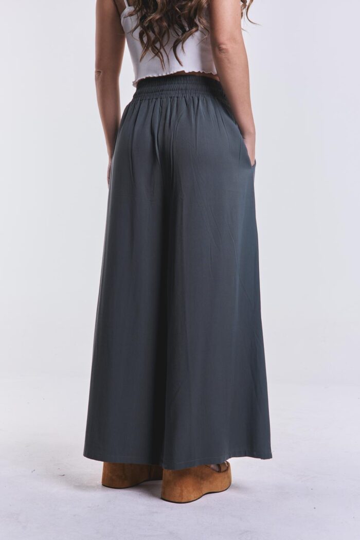 Pantalon Tencel Verde - Imagen 3