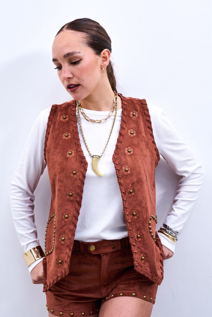 Chaleco West Camel - Imagen 4