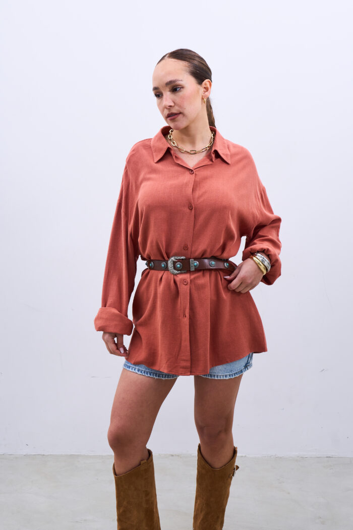 Camisa Despertar Terracota - Imagen 3