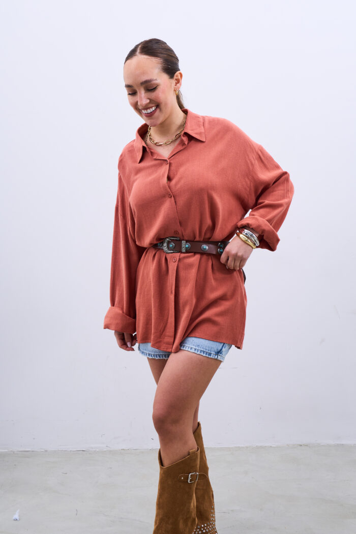 Camisa Despertar Terracota - Imagen 2