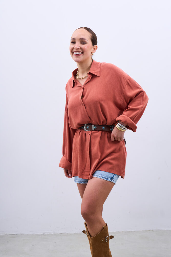 Camisa Despertar Terracota - Imagen 4