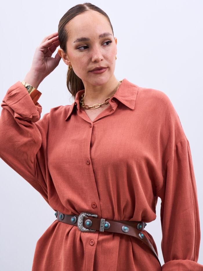 Camisa Despertar Terracota