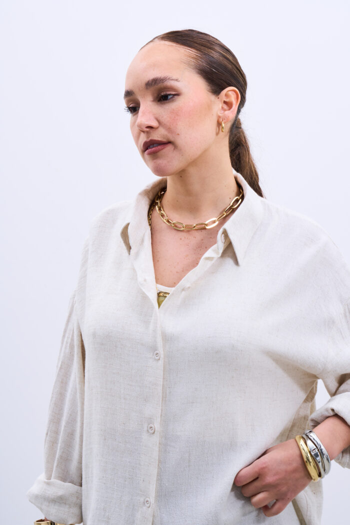 Camisa Despertar Beige - Imagen 3