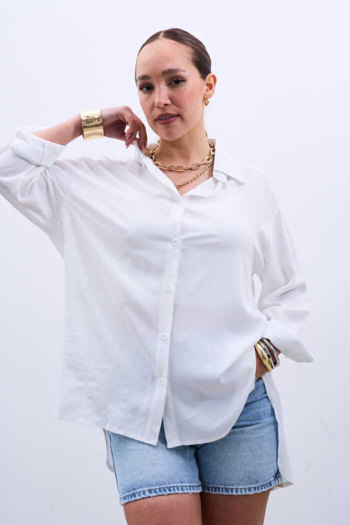 Camisa Lisa Blanco