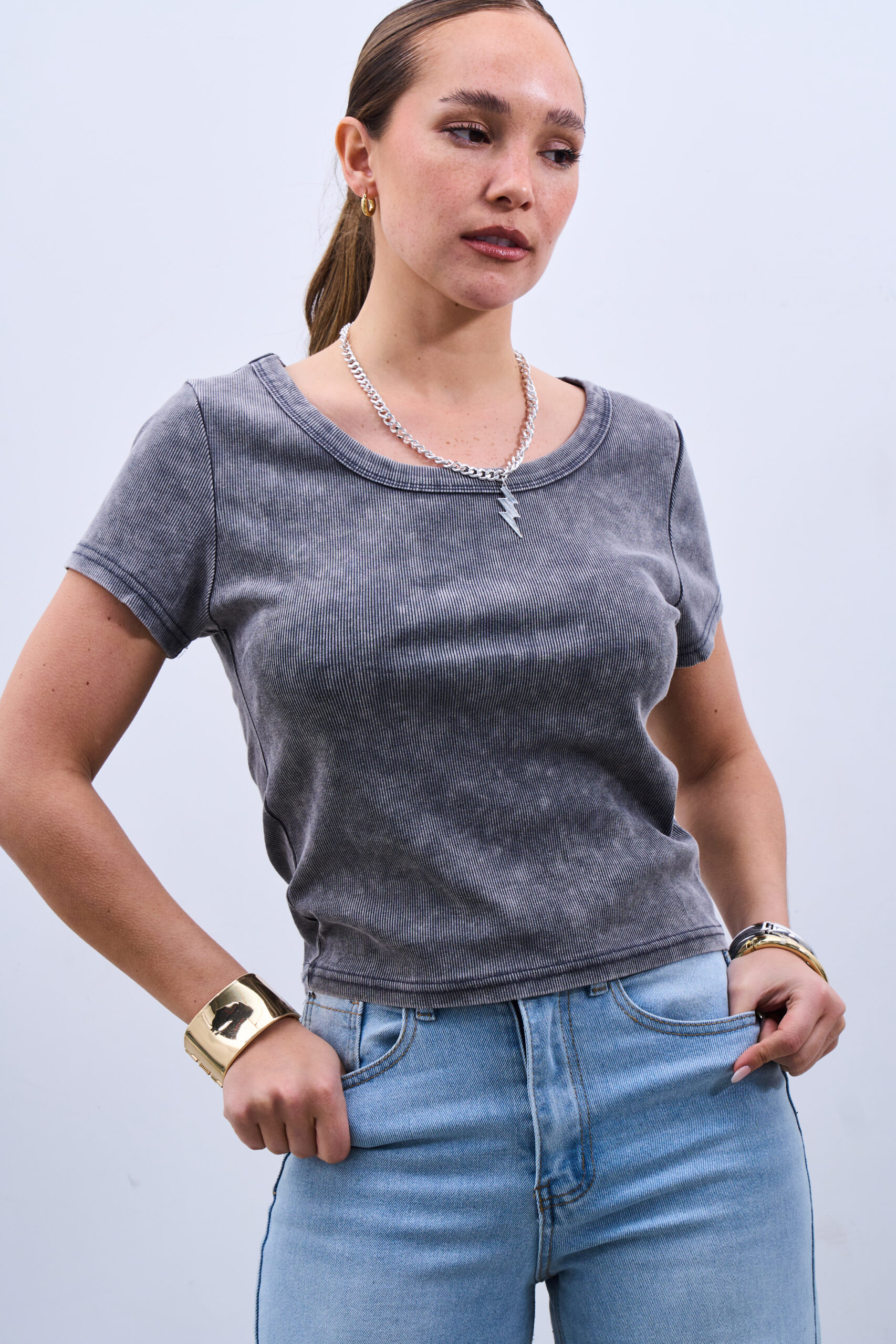 Remera Eclipse Gris - Imagen 3