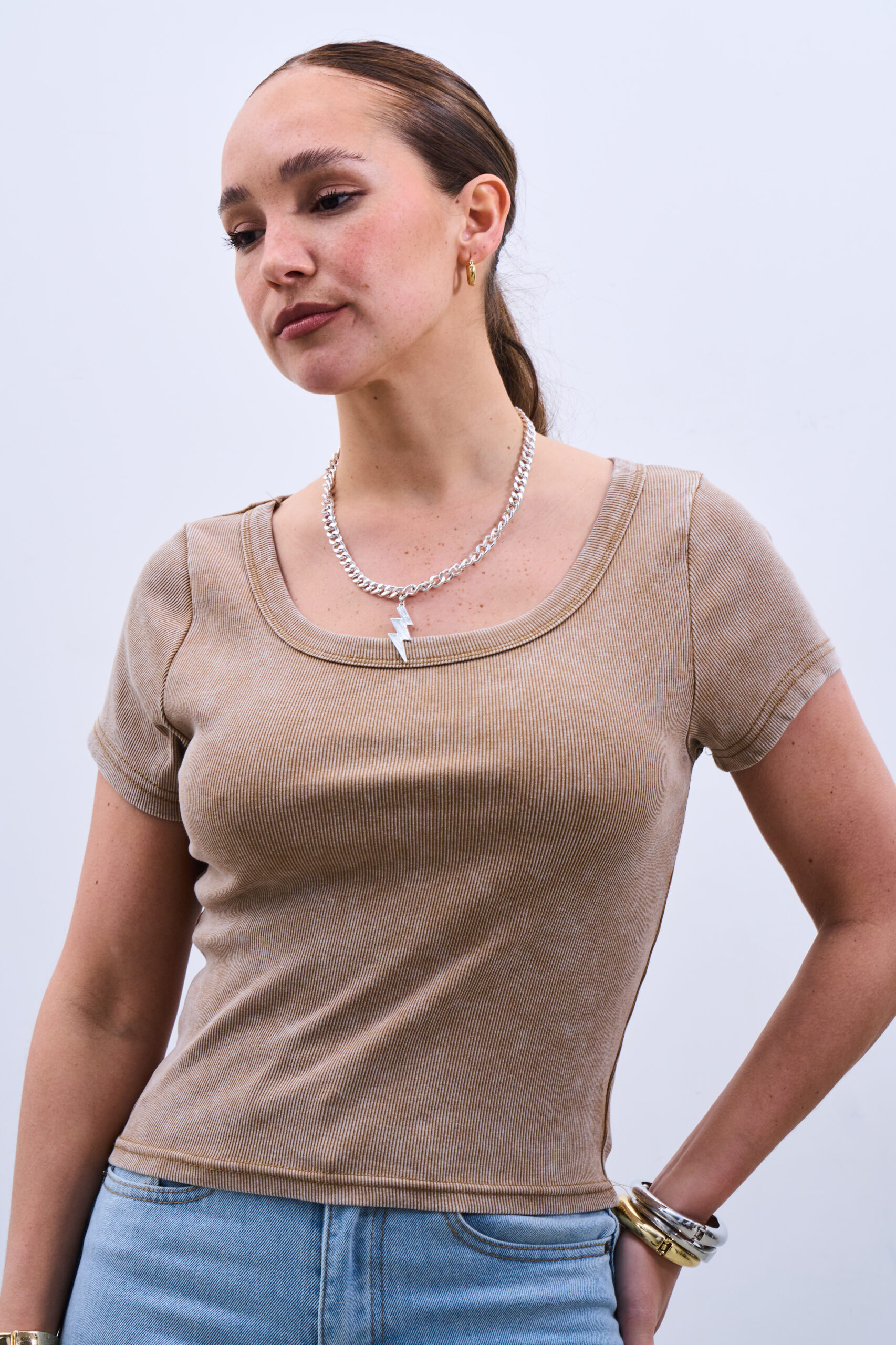 Remera Eclipse Beige - Imagen 5
