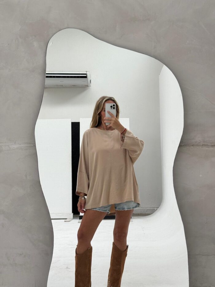 Remeron tencel beige