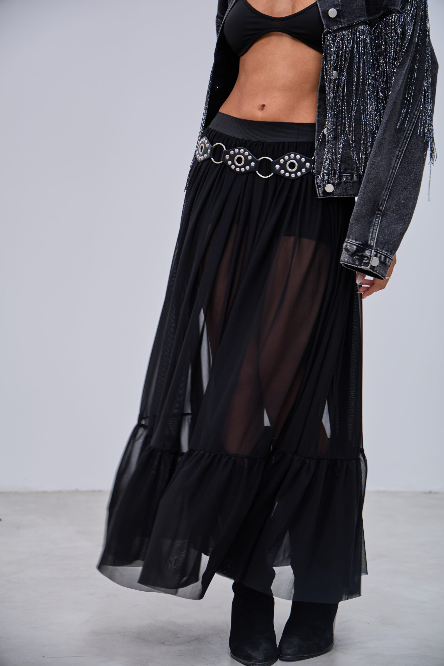 Pollera Microtul L26-3321 - Imagen 2