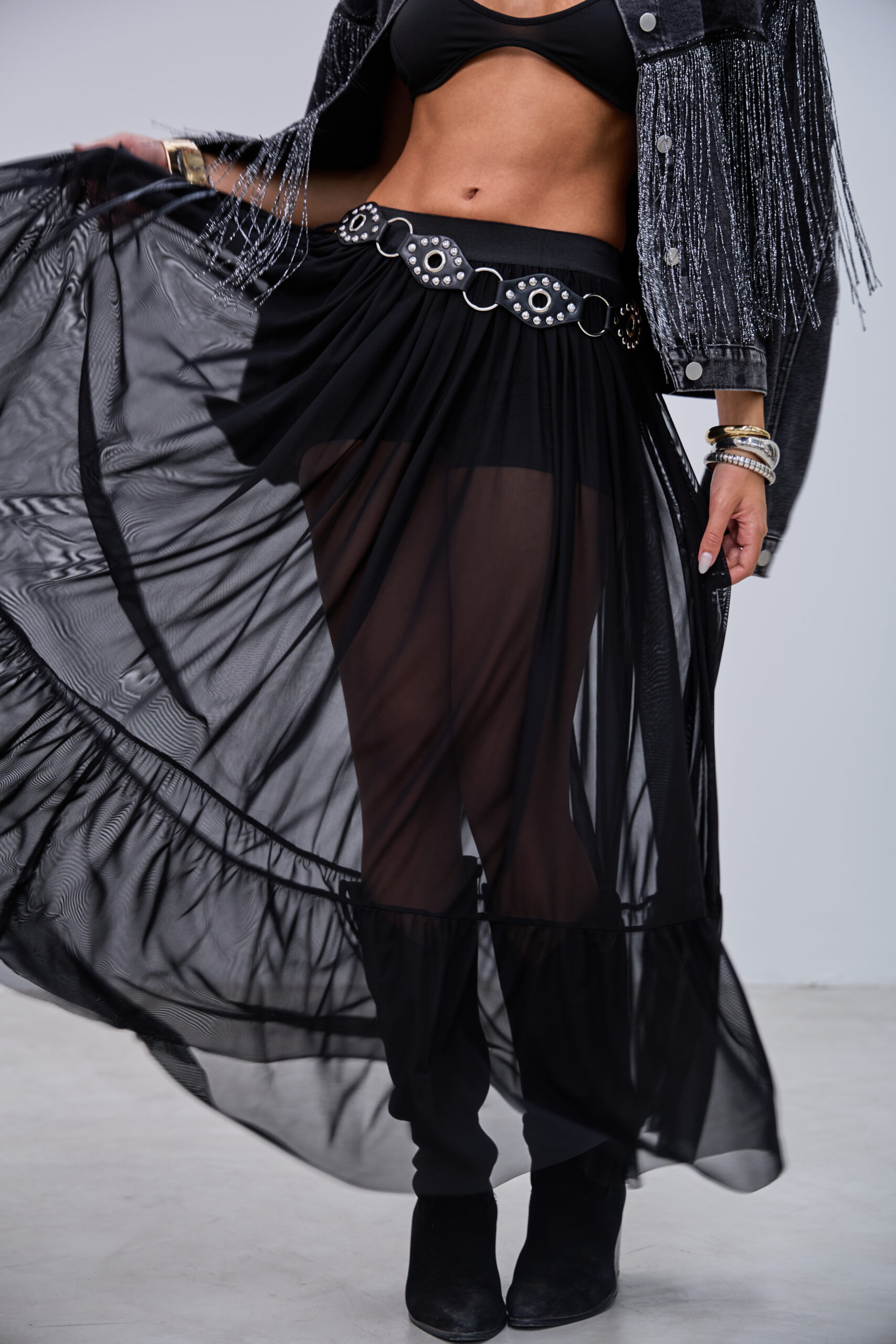 Pollera Microtul L26-3321 - Imagen 3