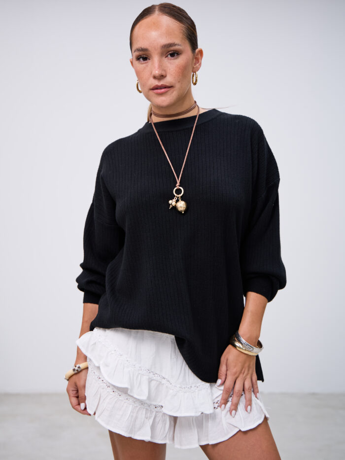 Sweater Reset Negro L26-3354