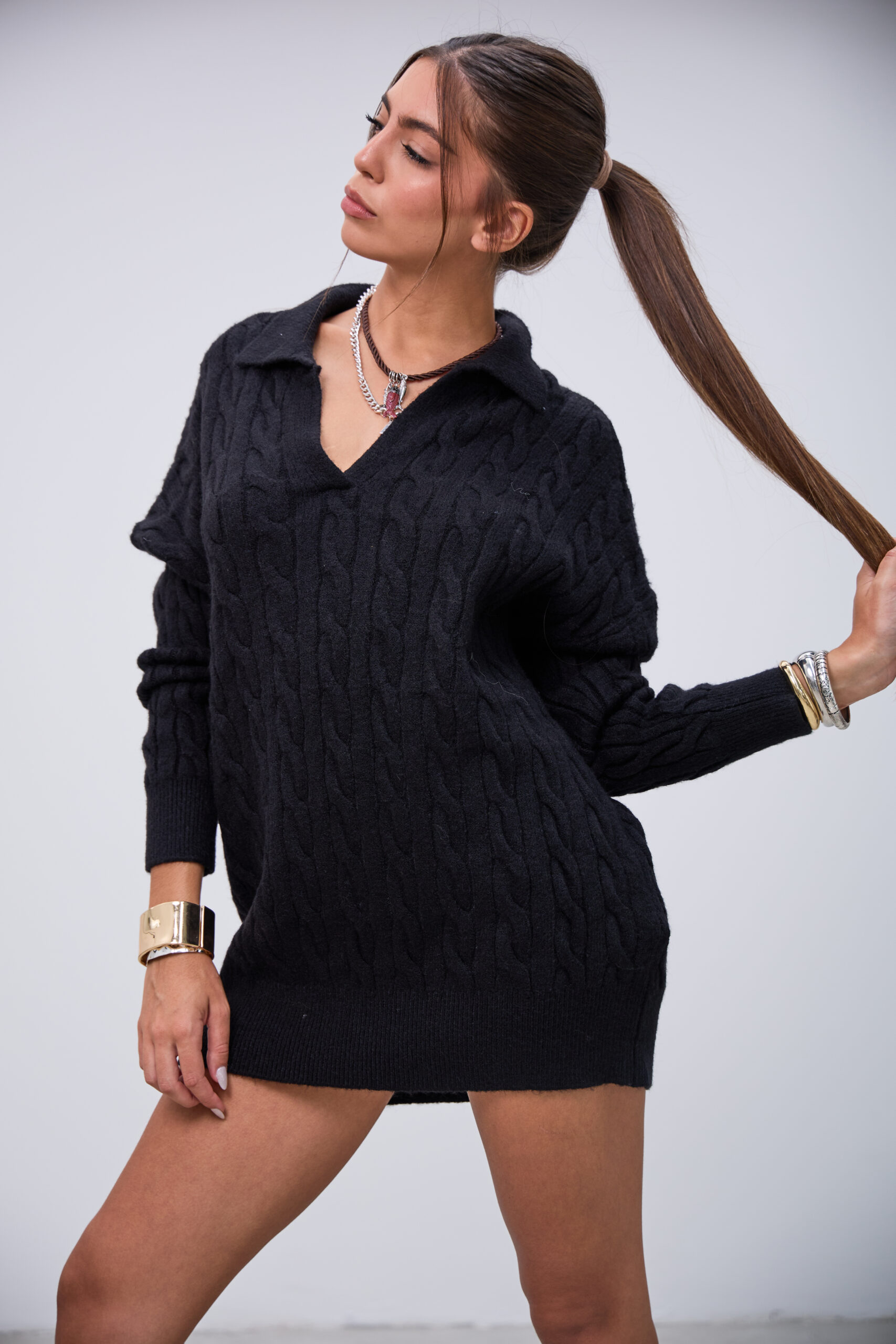 Sweater Subidon Negro L26-3370