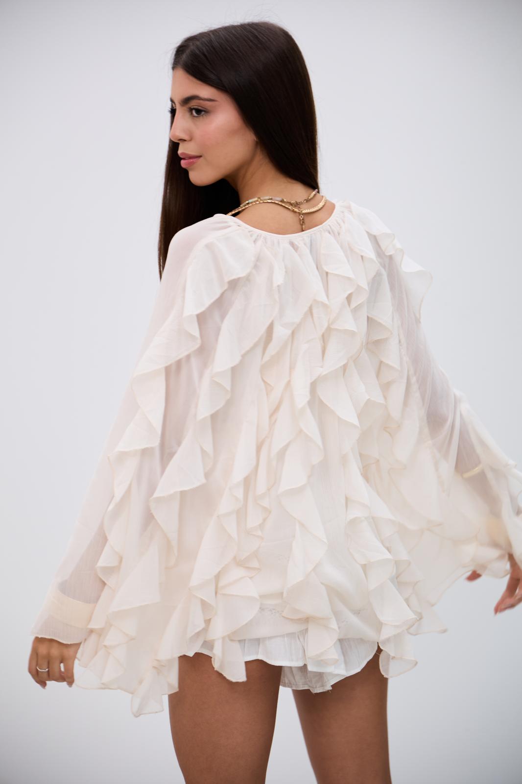 Blusa Delirio Cruda L26-3314 - Imagen 4