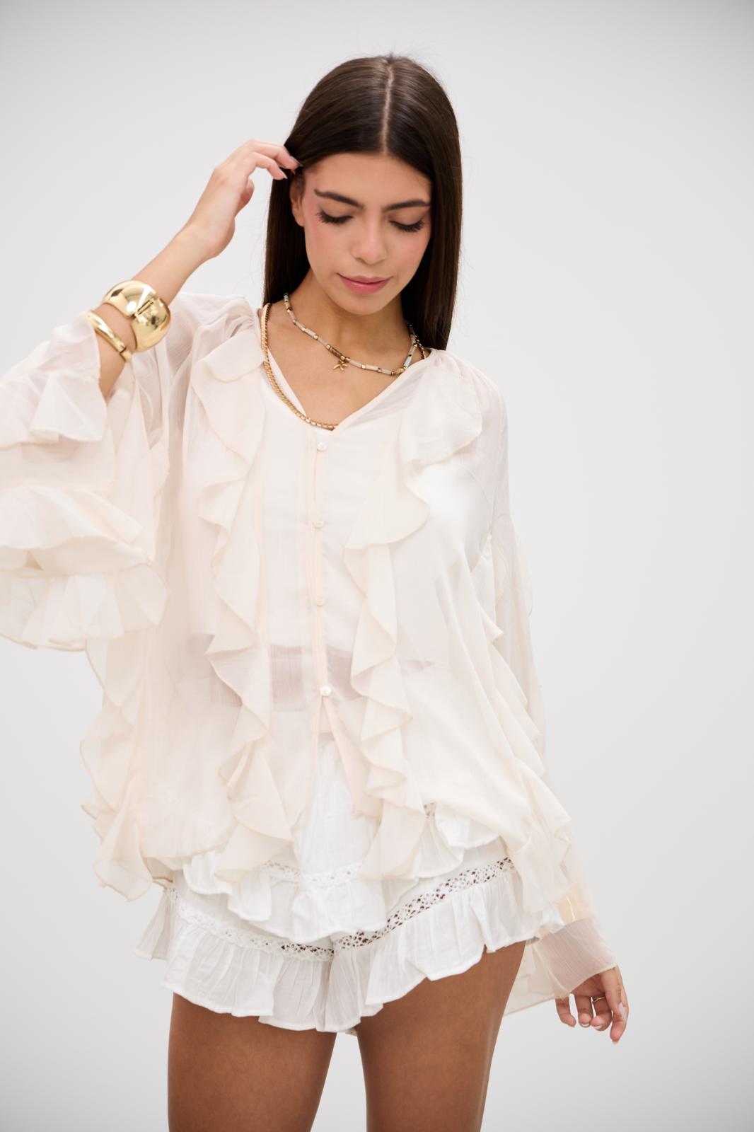 Blusa Delirio Cruda L26-3314 - Imagen 3