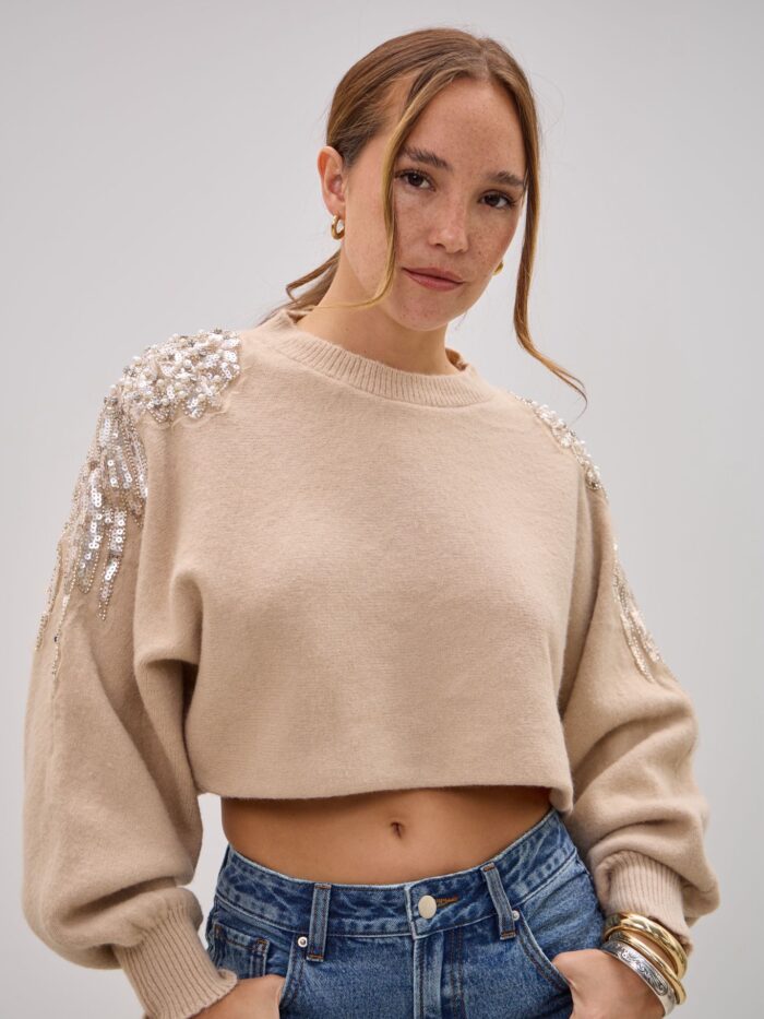 Sweater Rapsodia Beige L26-3356