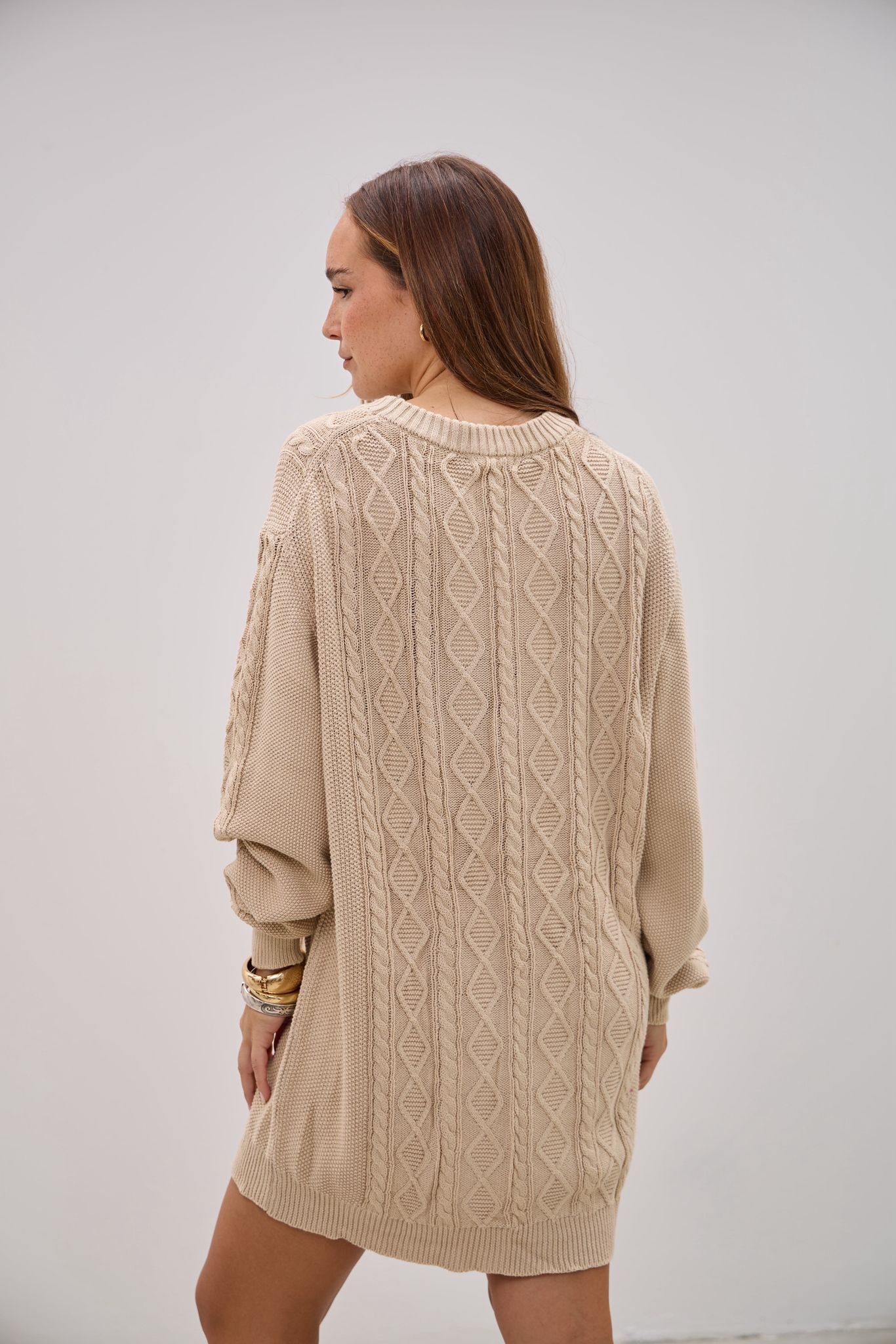 Sweater Instinto Beige L26-3366 - Imagen 7