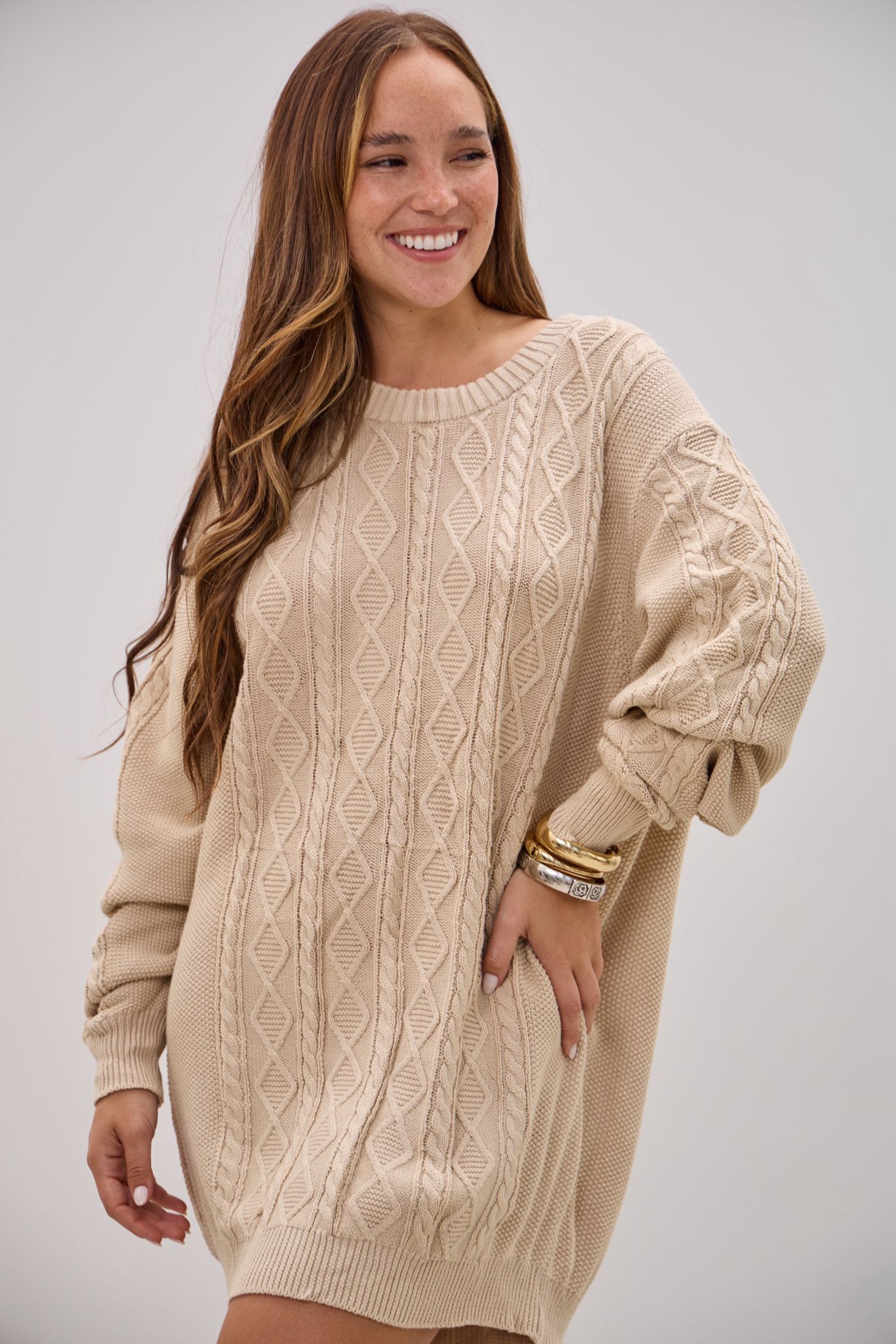 Sweater Instinto Beige L26-3366