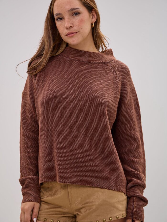 Sweater Frecuencia Choco L26-3367