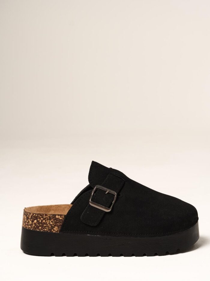 Zueco Alto Negro  YY-01