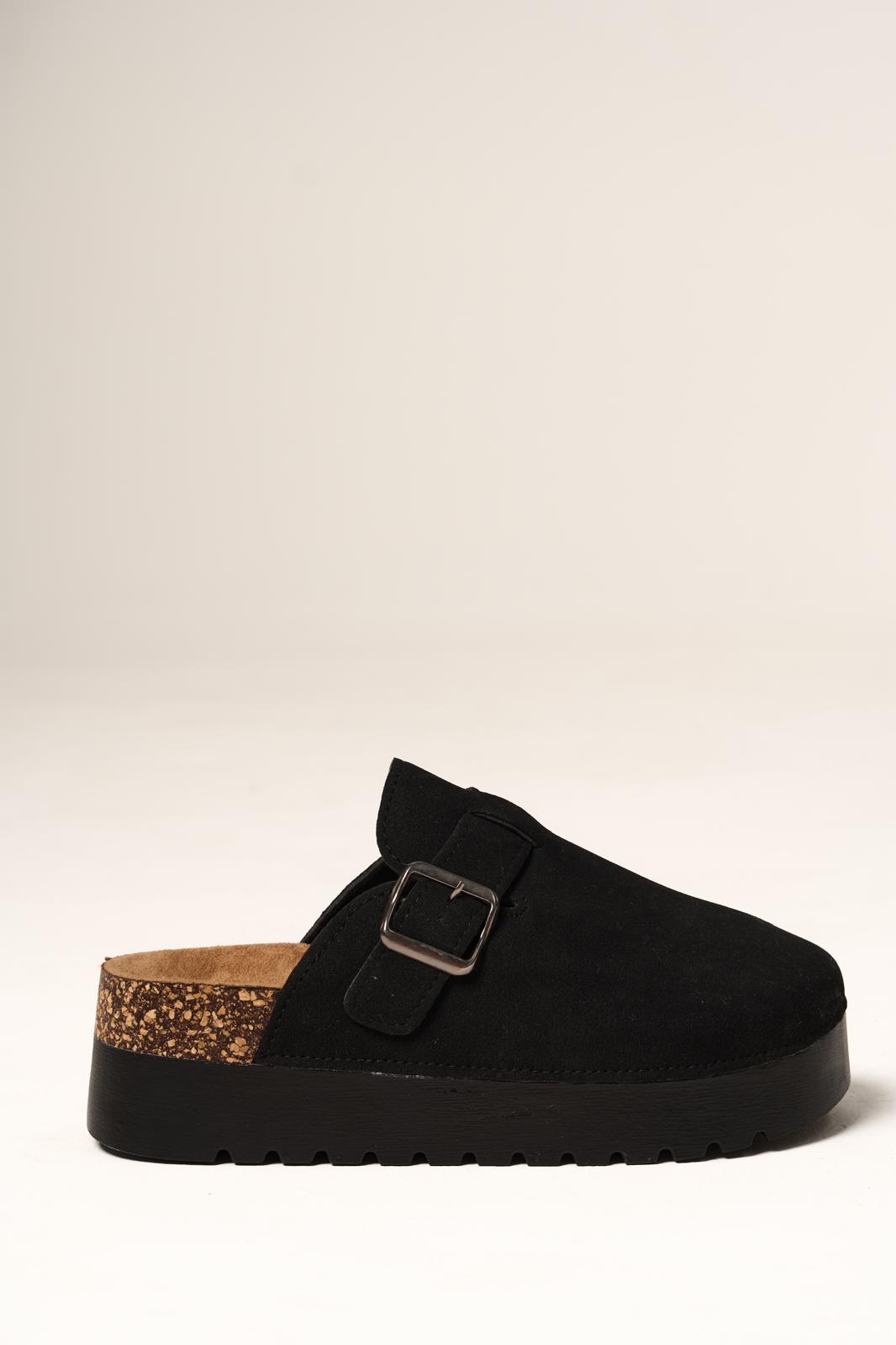 Zueco Alto Negro YY-01