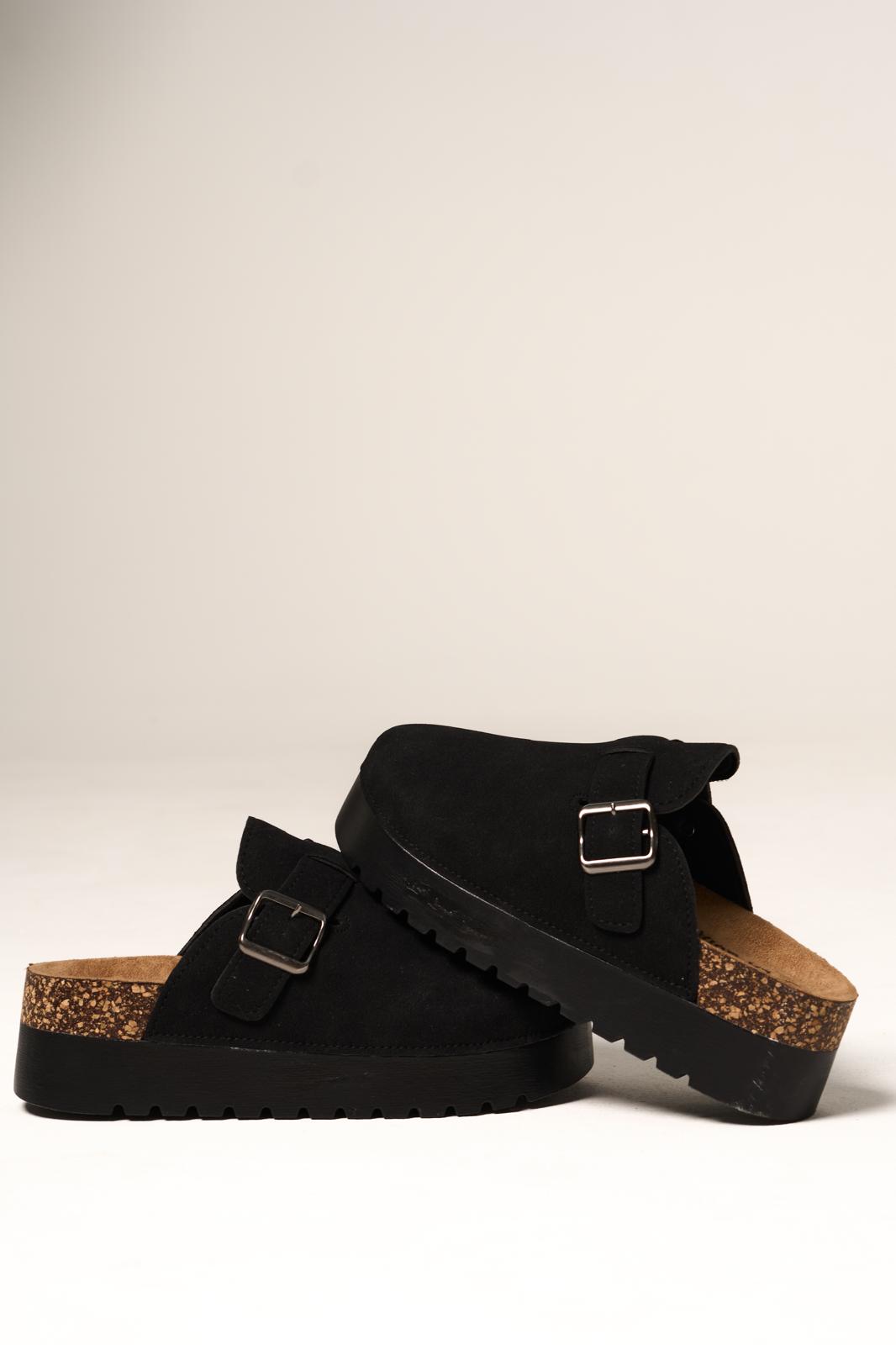 Zueco Alto Negro YY-01 - Imagen 5