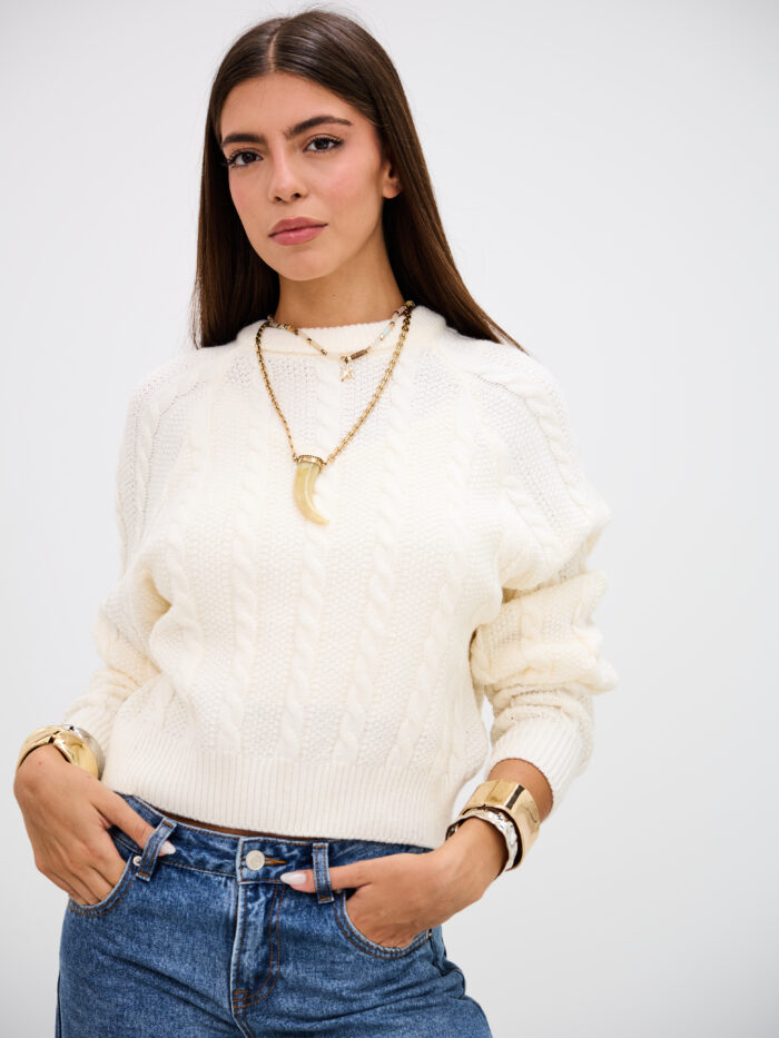 Sweater Momento Crudo L26-3362