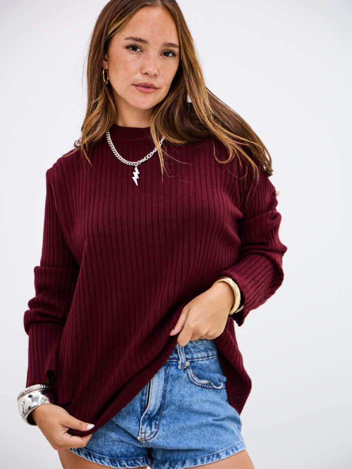 Sweater Alegria Bordeaux L26-3353