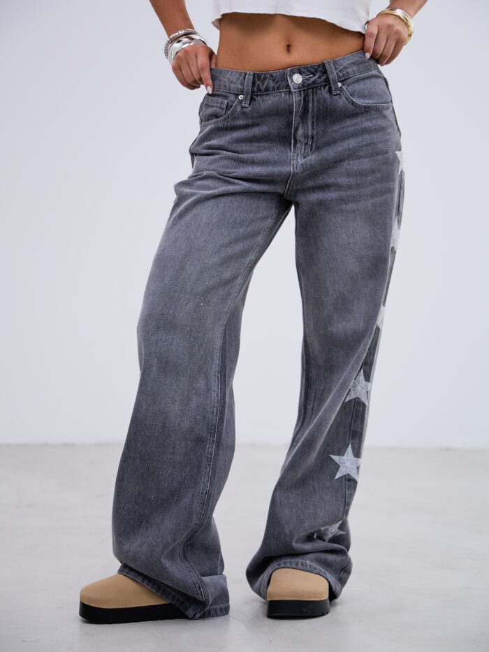 Denim Estrellas Gris R14