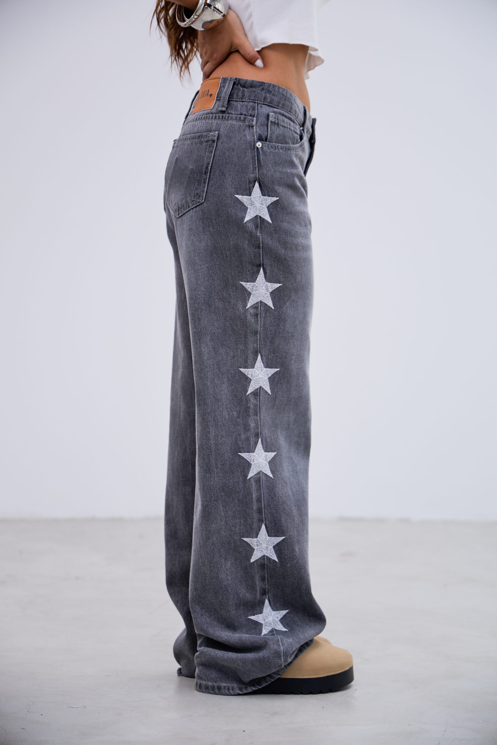 Denim Estrellas Gris R14 - Imagen 4